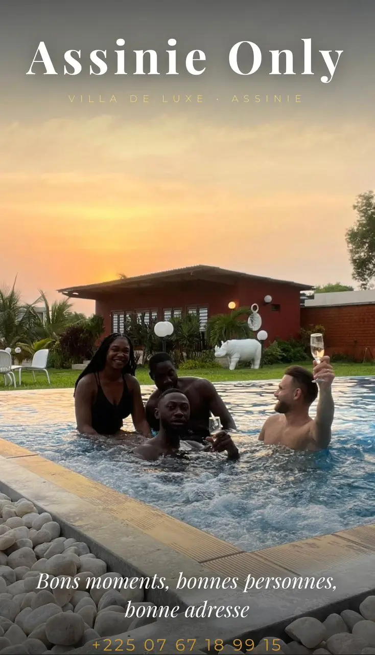 Assiinie Only - Villa avec piscine à louer à Assinie