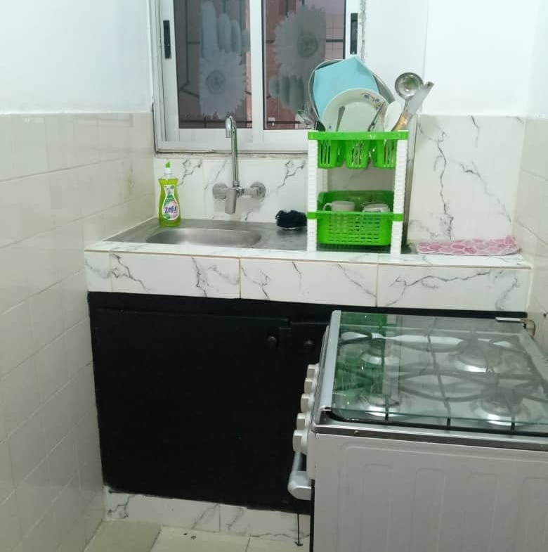 Cuisine équipée dans Appartement de vacance Koumassi